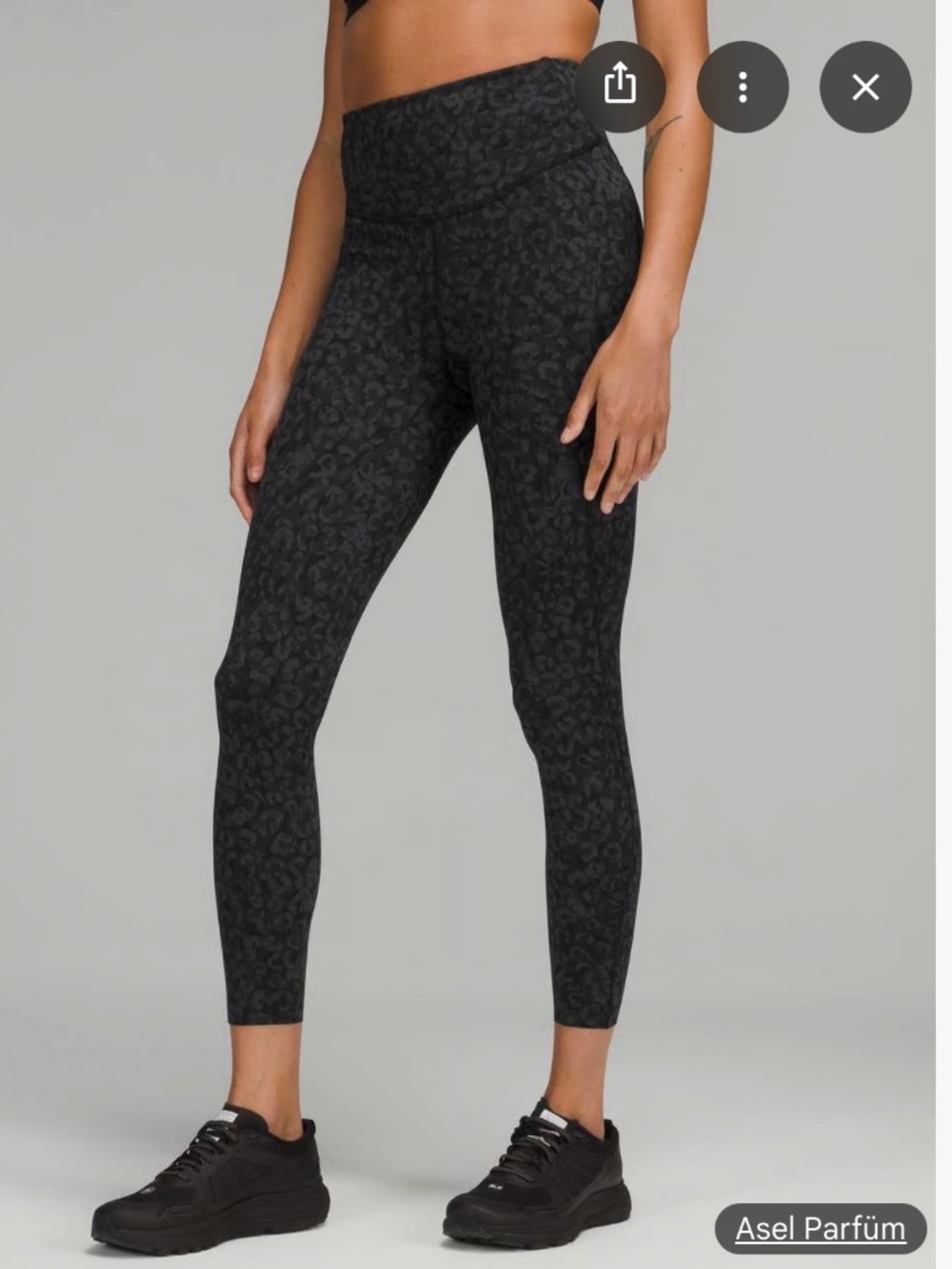 Lululemon Base Pace High-Rise Tight 28" Intertwined Camo Deep Coal Multi Size 2